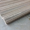 Безворсовый ковер Циновка Дизайн 12 Brown Овал
