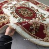 Ковер Лайт Карпет Медальон Дизайн 26358 Овал